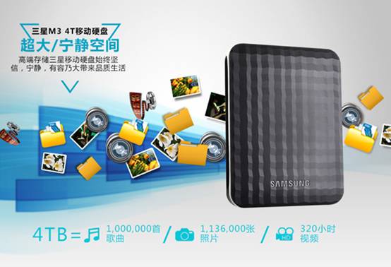 裝下整個世界 三星M3系列移動硬盤京東首發(fā)(圖2) 裝下整個世界 三星M3系列移動硬盤京東首發(fā)(圖2)