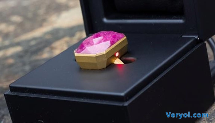 采用寶石鑲嵌 Ringly推出智能戒指Out to Sea(圖3) 2