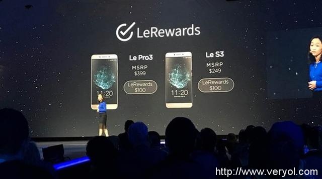 樂視在美國發布頂配新旗艦樂Pro3:驍龍821處理器售價399美元(圖1)