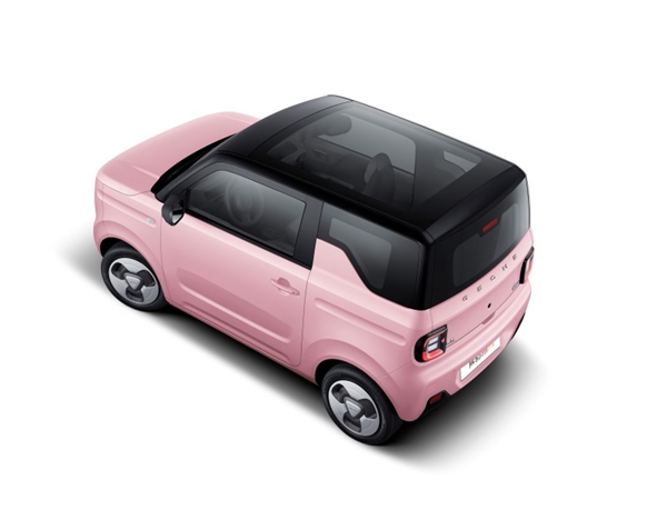 吉利下場競爭五菱 全新熊貓mini微型電動車發布：大圓眼賊呆萌