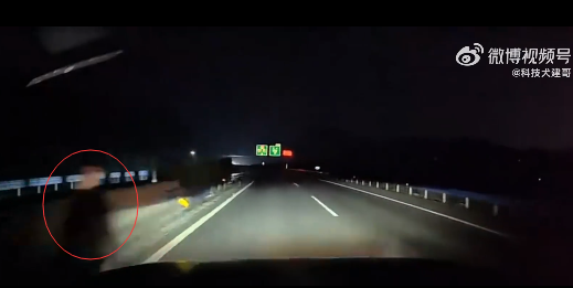 博主曬華為問界智駕救人視頻:夜晚高速突遇“鬼探頭”立刻躲避(圖4) 博主曬華為問界智駕救人視頻:夜晚高速突遇“鬼探頭”立刻躲避