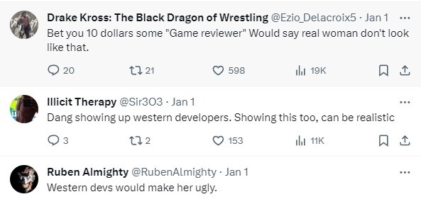 《星刃》女主Eve性感體模引熱議:網友吐槽西方選角丑化(圖4) 《星刃》女主Eve性感體模引熱議:網友吐槽西方選角丑化