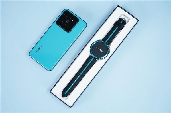 小米汽車同色！小米14、小米手表S3海灣藍(lán)定制版圖賞