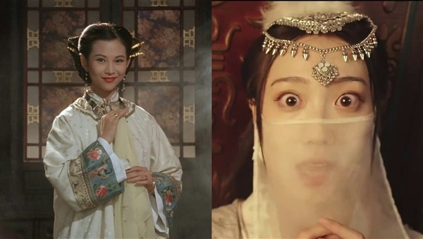 《新九品芝麻官》首日票房僅千元:新舊版對比 鰲拜變美女(圖5) 《新九品芝麻官》首日票房僅千元:新舊版對比 鰲拜變美女