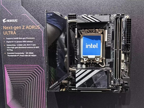 技嘉8款新一代Intel主板集中亮相！全系采用快拆設計