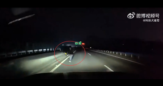 博主曬華為問界智駕救人視頻:夜晚高速突遇“鬼探頭”立刻躲避(圖2) 博主曬華為問界智駕救人視頻:夜晚高速突遇“鬼探頭”立刻躲避
