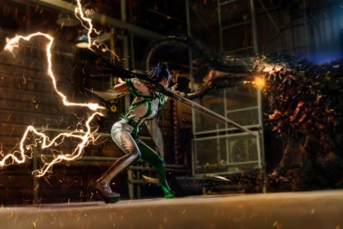 《劍星》最新超美COS!韓國(guó)女團(tuán)小姐姐頂級(jí)顏值呈現(xiàn)(圖2) 《劍星》最新超美COS!韓國(guó)女團(tuán)小姐姐頂級(jí)顏值呈現(xiàn)