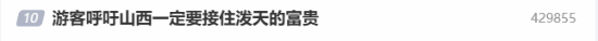 游客呼吁山西一定要接住潑天的富貴!在等“猴急”游客(圖2) 游客呼吁山西一定要接住潑天的富貴!在等“猴急”游客