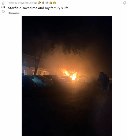 男子通宵游玩《星空》 卻因此從火災(zāi)中挽救了家人生命(圖1) 男子通宵游玩《星空》 卻因此從火災(zāi)中挽救了家人生命