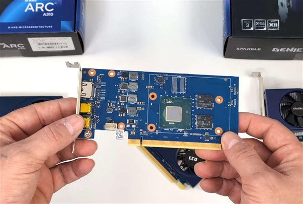 全球第一次!撼與將Intel A380做成了單插槽刀卡(圖3) 全球第一次!撼與將Intel A380做成了單插槽刀卡