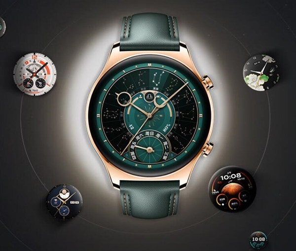 999元起 榮耀手表GS 4預售:316L精鋼鍛造、真金鍍層設計(圖2) 999元起 榮耀手表GS 4預售:316L精鋼鍛造、真金鍍層設計