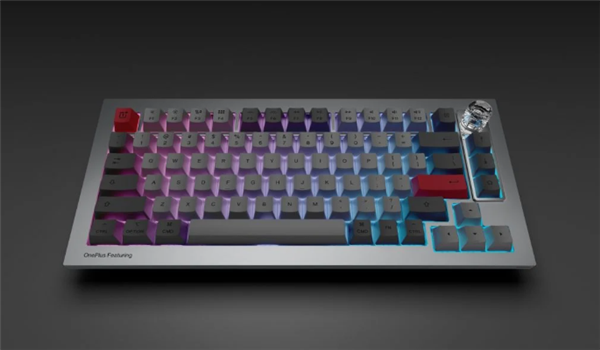 一加推出首款機械鍵盤產品：81鍵熱插拔 長續航支持雙模連接