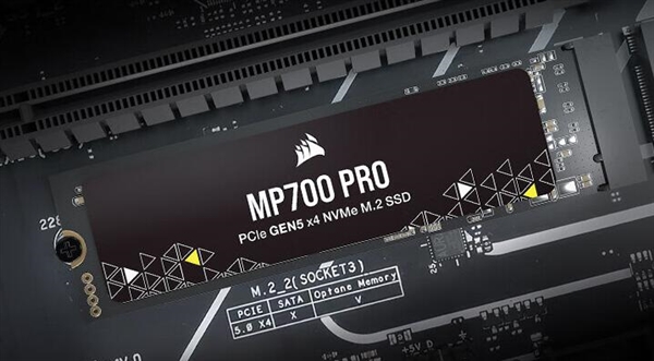 1599元起 美商海盜船MP700 PRO系列PCIe 5.0 SSD開售:美光TLC顆粒(圖2) 1599元起 美商海盜船MP700 PRO系列PCIe 5.0 SSD開售:美光TLC顆粒