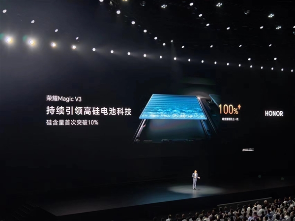 榮耀Magic V3首發第三代青海湖電池：綜合續航超越iPhone 15 Pro Max