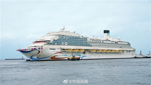比首艘更大!第二艘國產(chǎn)大型郵輪今年二季度入塢總裝(圖1) 比首艘更大!第二艘國產(chǎn)大型郵輪今年二季度入塢總裝