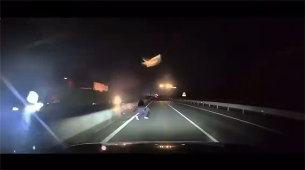 華為智駕再現(xiàn)高速神避讓:問界蛇形走位躲避失控大貨車(圖2) 華為智駕再現(xiàn)高速神避讓:問界蛇形走位躲避失控大貨車