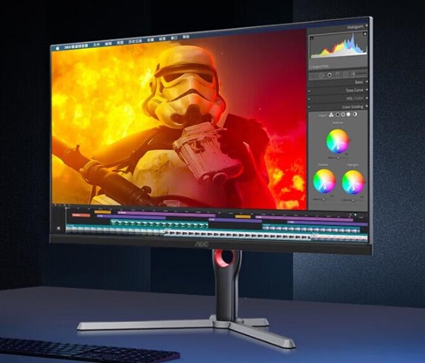 2499元 AOC推出新款27寸電競顯示器:4K 160Hz IPS屏(圖2) 2499元 AOC推出新款27寸電競顯示器:4K 160Hz IPS屏