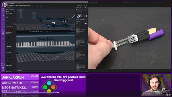 Intel花六個月造了一塊樂高Arc顯卡：1比1完美復(fù)刻！