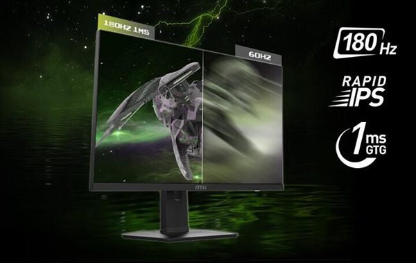 1549元 微星新款27寸電競顯示器上架：2K 180Hz屏+全功能USB-C