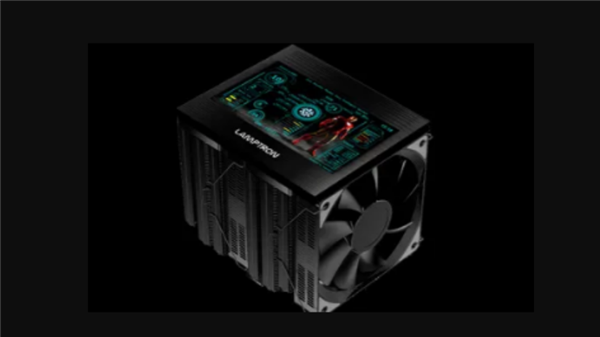 Lamptron推出新款雙塔風(fēng)冷散熱器：配6寸LCD屏、散熱功耗達(dá)260W